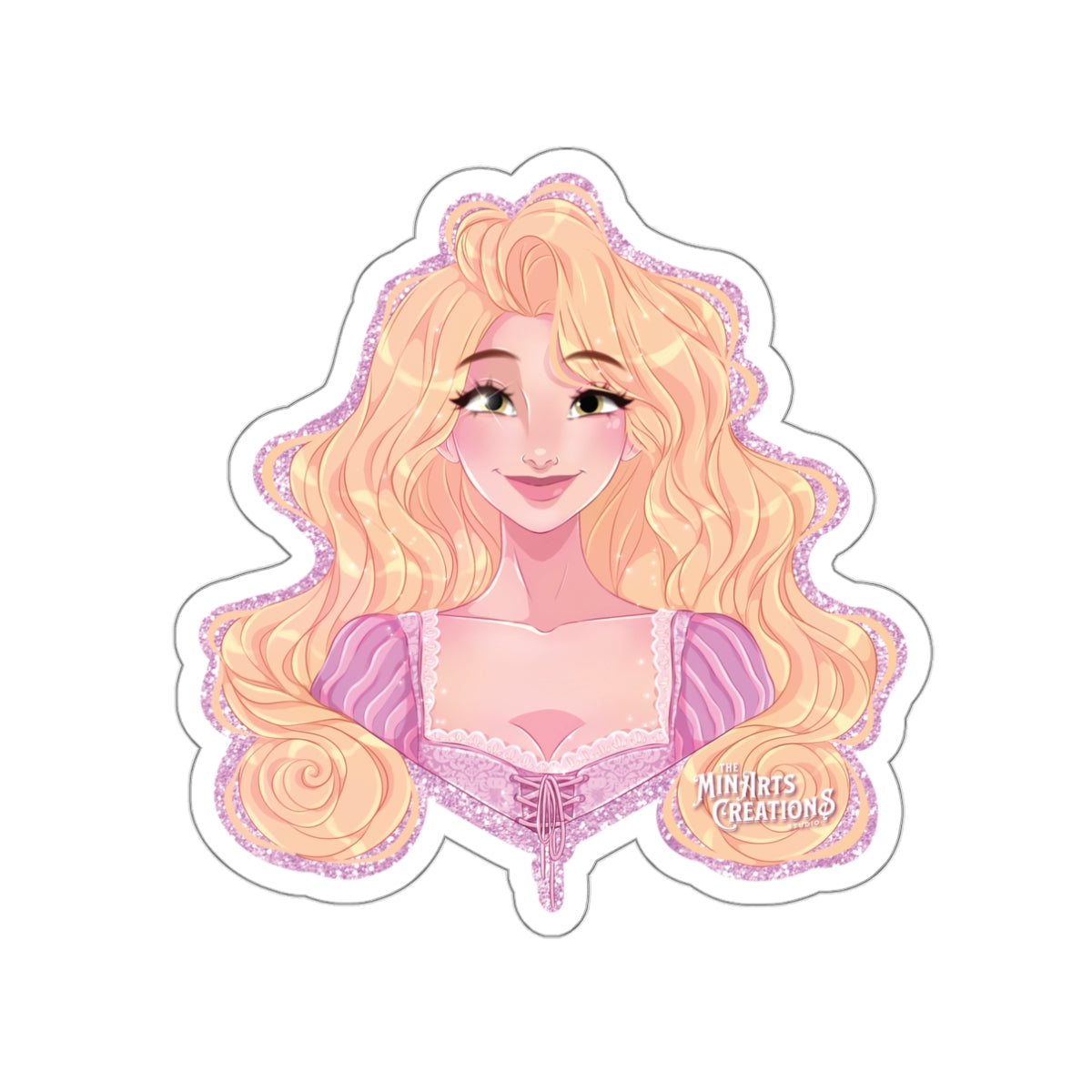 Rapunzel Die-Cut Stickers