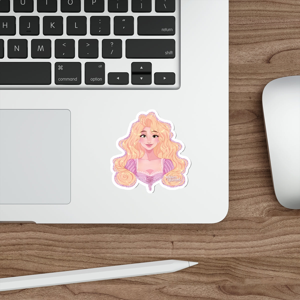 Rapunzel Die-Cut Stickers